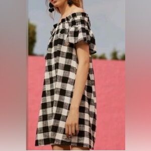 Corey Lynn Calter Monochrome Dress. Size XS